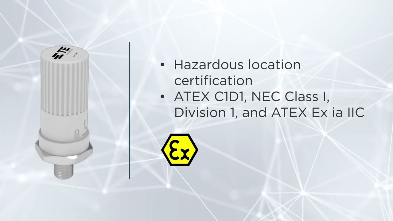 TE Connectivity Wireless Pressure Sensors for Condition Monitoring | Heilind Electronics