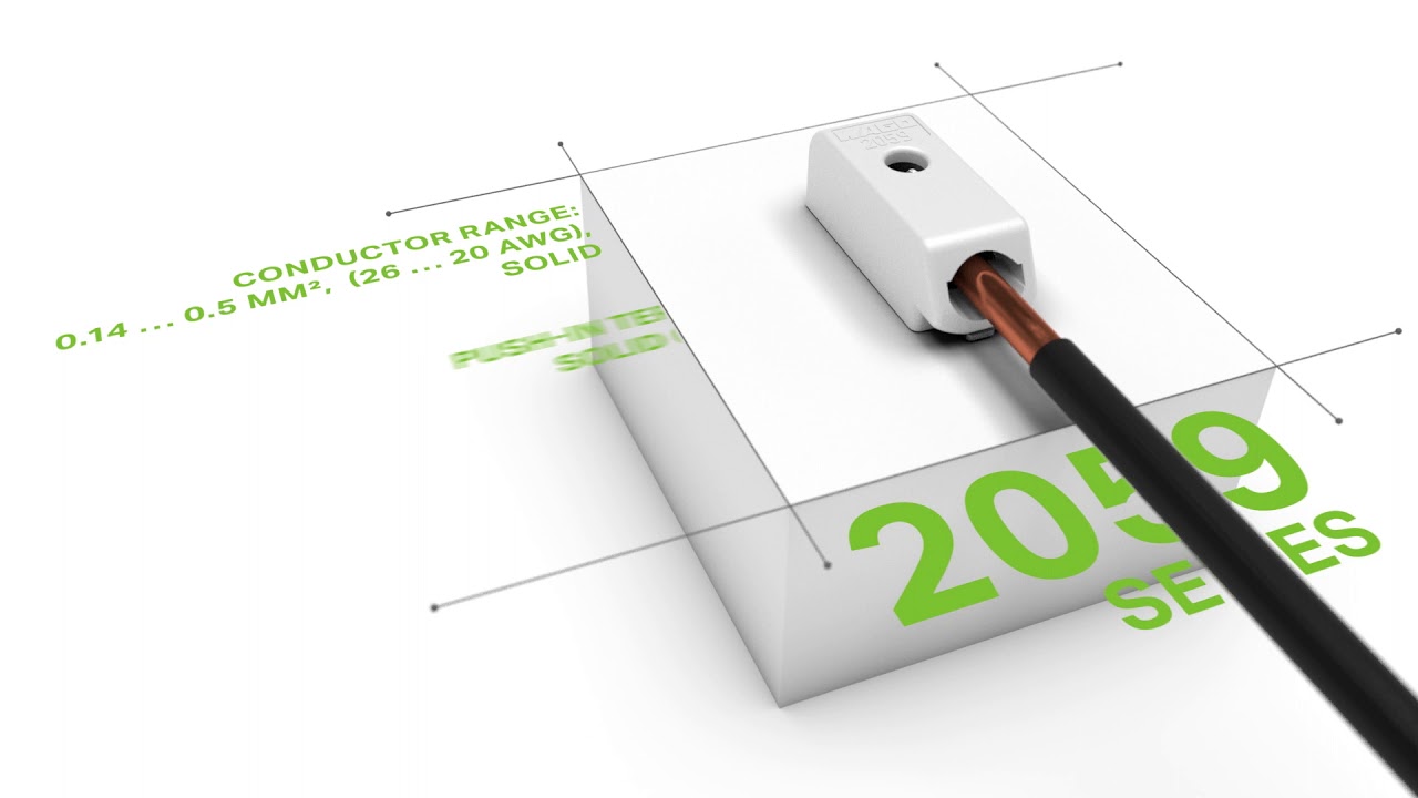 WAGO SMD PCB Terminal Blocks - 2059 Series