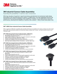 Flyer 3m machine vision sales