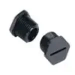No O-ring Required! Heyco® Nylon Liquid Tight Threaded Plugs