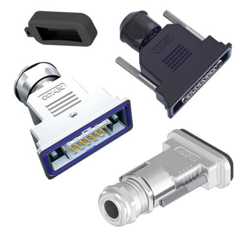 CONEC Series IP67 D-SUB Hoods