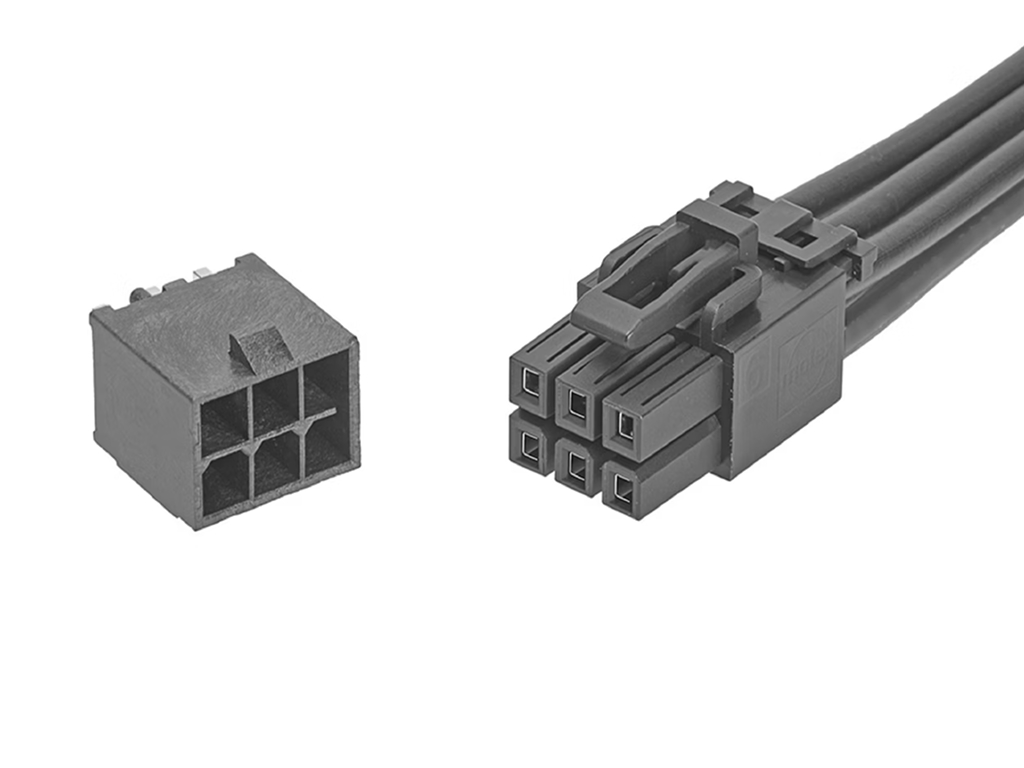 Wire-to-board electrical connectors with pin terminals for electronic devices