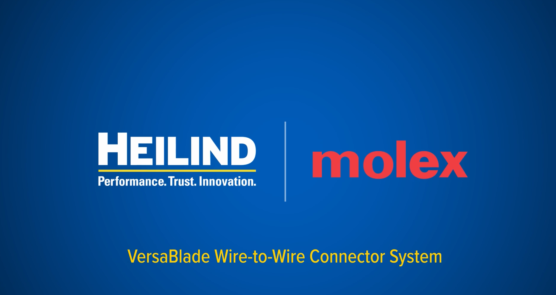 Molex VersaBlade Wire-to-Wire Connector System | Heilind Electronics