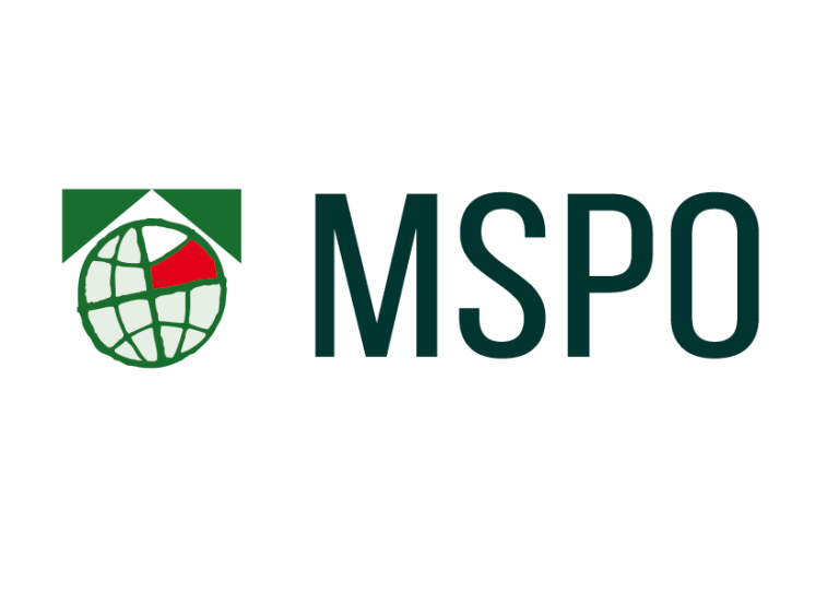 MSPO Logo, dark green font color