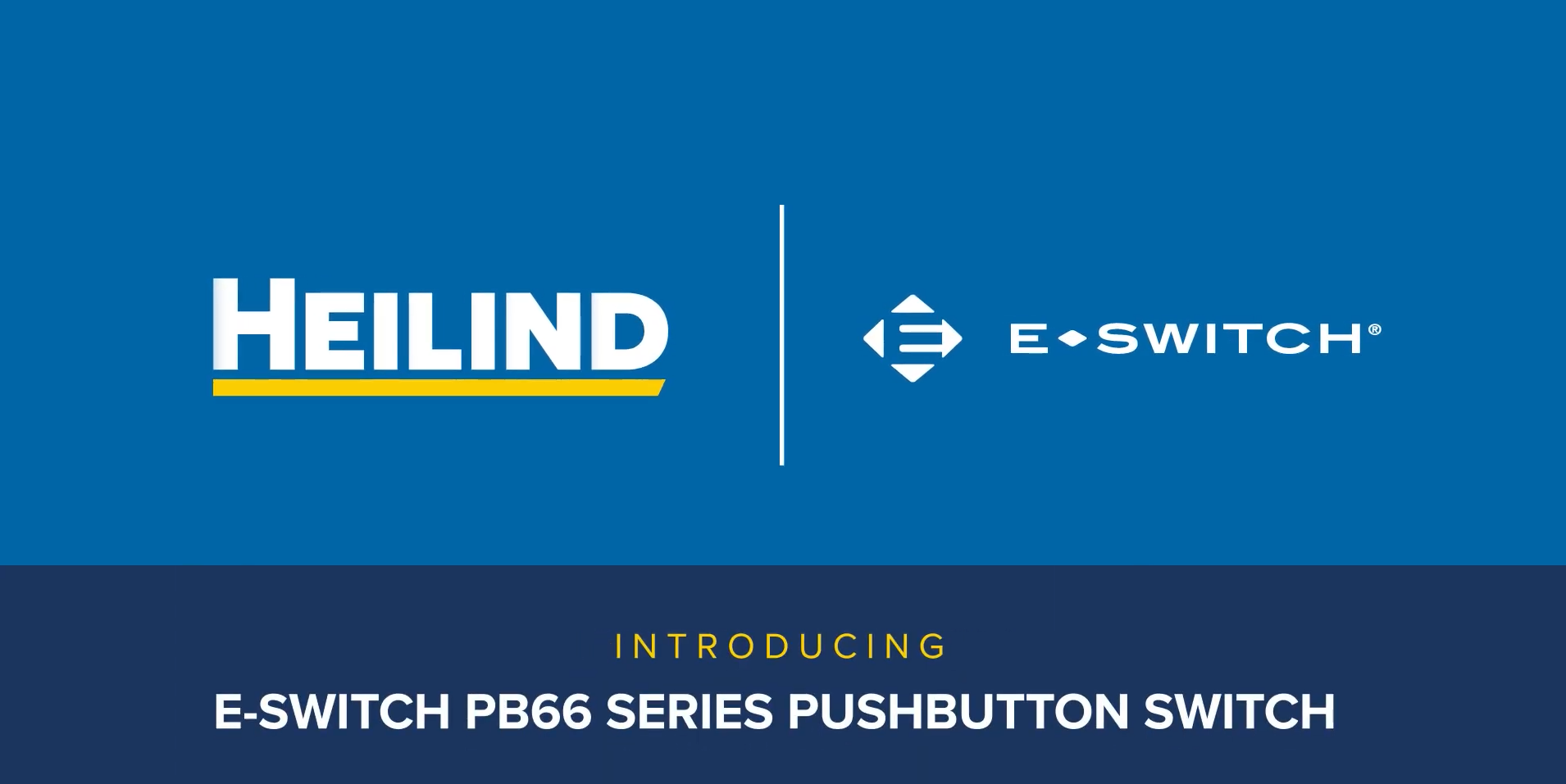 E-Switch PB66 Pushbutton Switch for Harsh Environments | Heilind Electronics